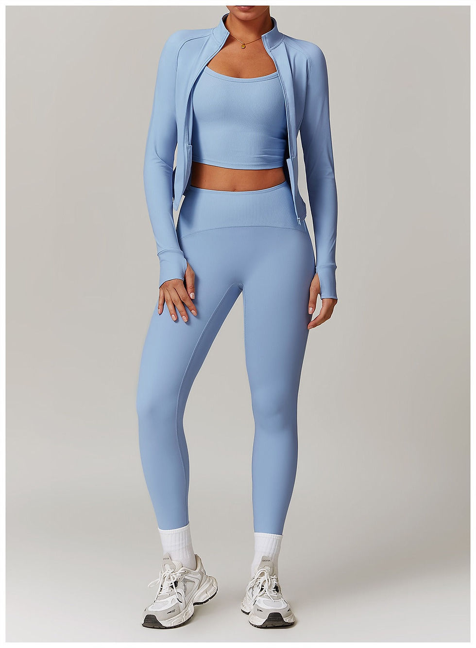 Thumbnail: Melina Longsleeve Top & Leggings Set