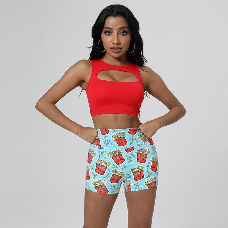 Thumbnail: Sigma Cross Back Crop Top