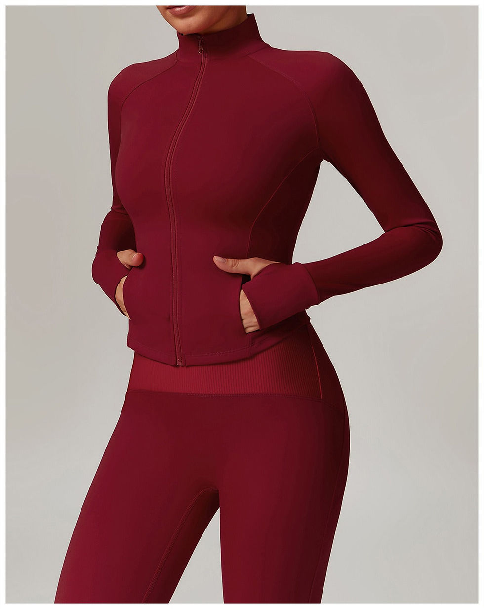 Thumbnail: Melina Longsleeve Zip Top