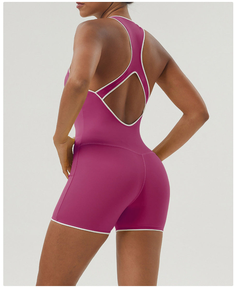 Thumbnail: Cara Contrast Sculpt Romper