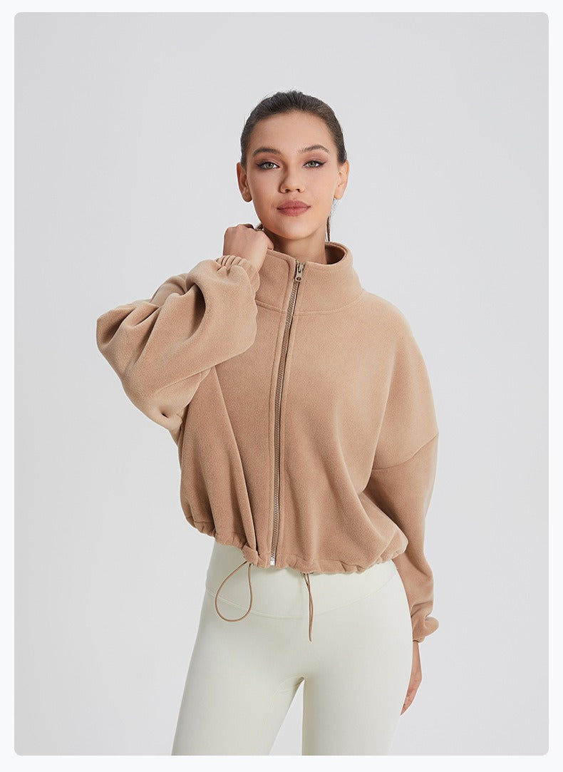 Thumbnail: Auli Fleeced Zip Jacket