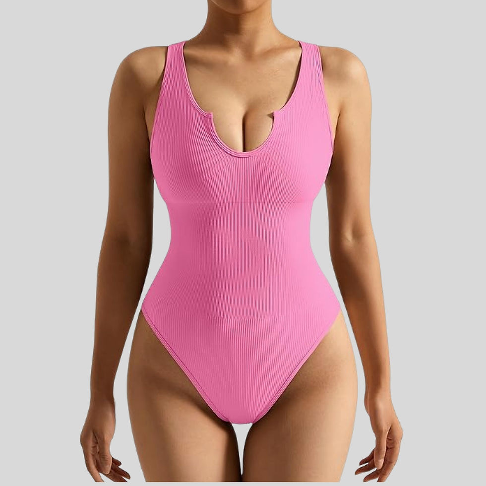 V Cut Snatched Bodysuit