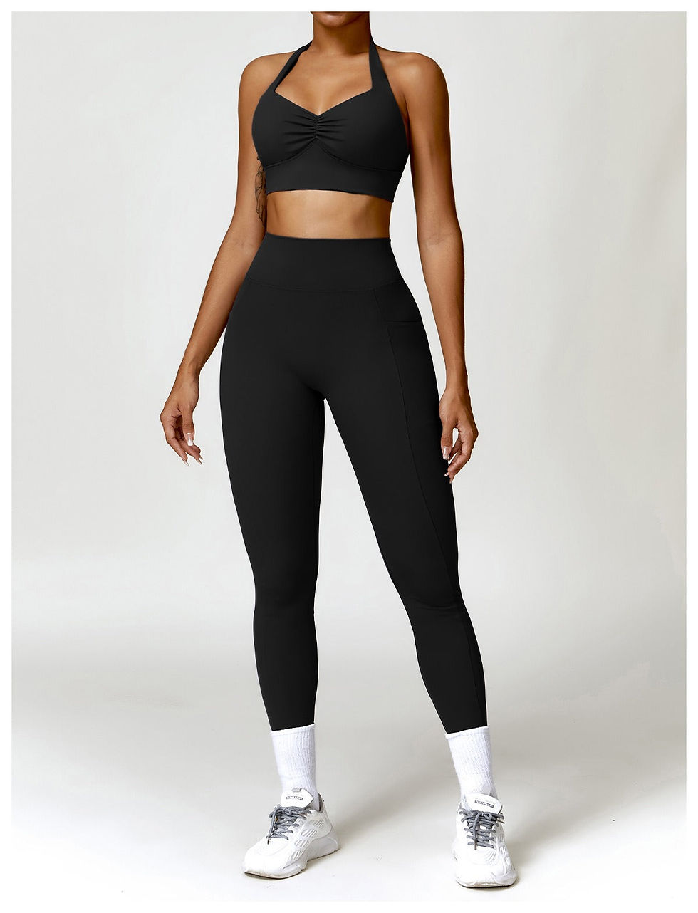 Thumbnail: Gillian Side Pockets Leggings