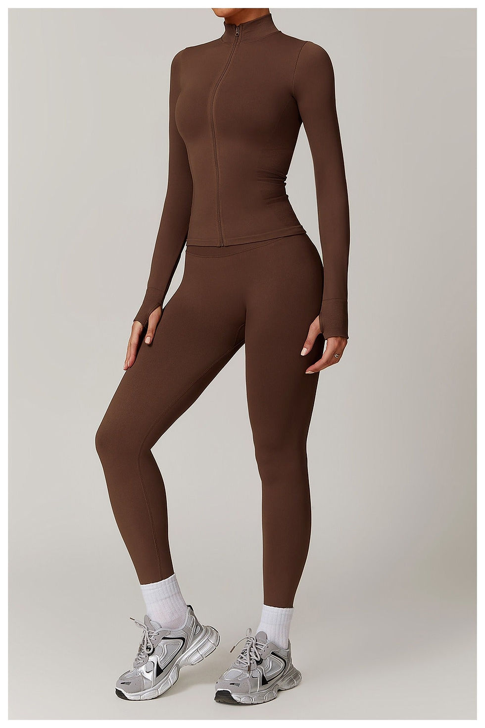Thumbnail: Piper Longsleeve Zip Top & Leggings Set