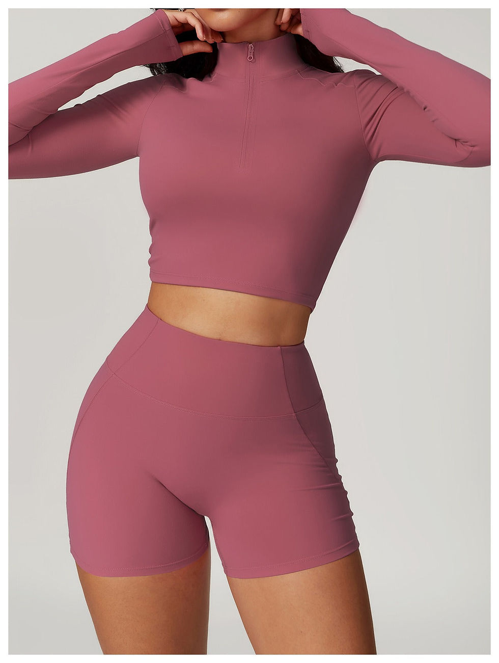 Thumbnail: Mira Longsleeve Zip Top