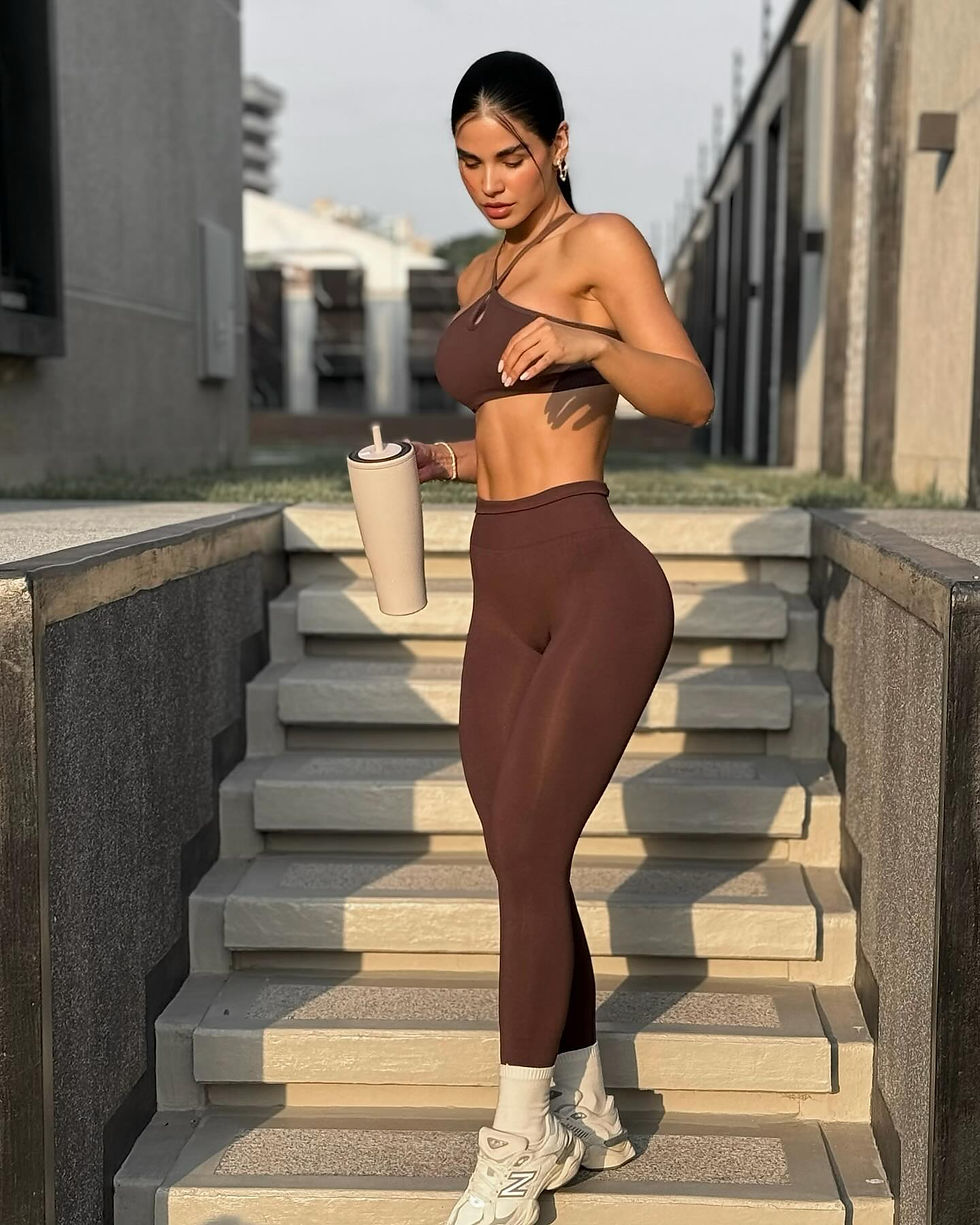 Nixi Cross Bra & Leggings Set