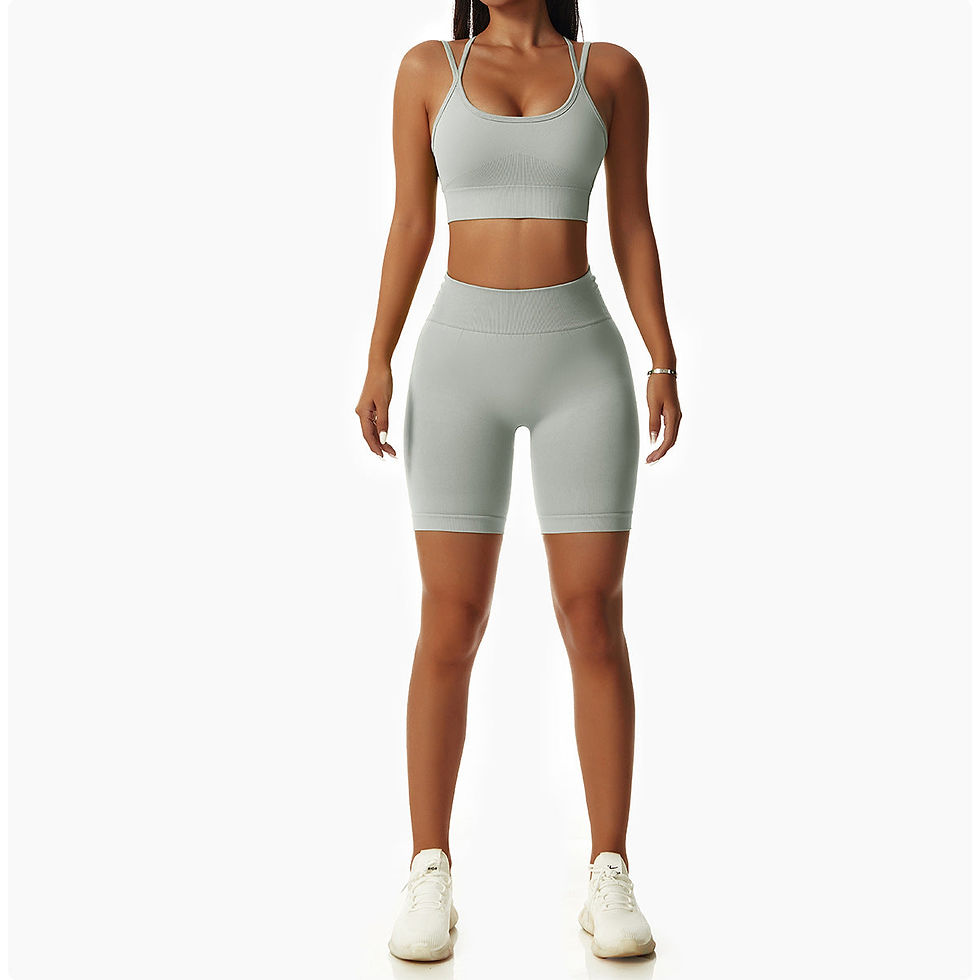 Thumbnail: Sofia Seamless Top & Shorts Set