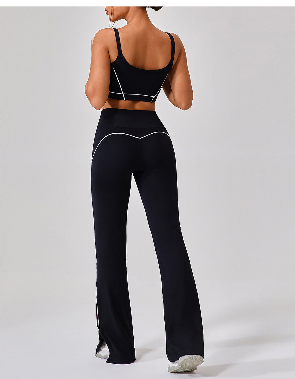 Thumbnail: Celeste Panel Crop Top & Flared Set