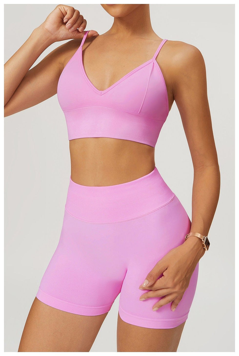 Thumbnail: Piper Plunge Top & Shorts Set