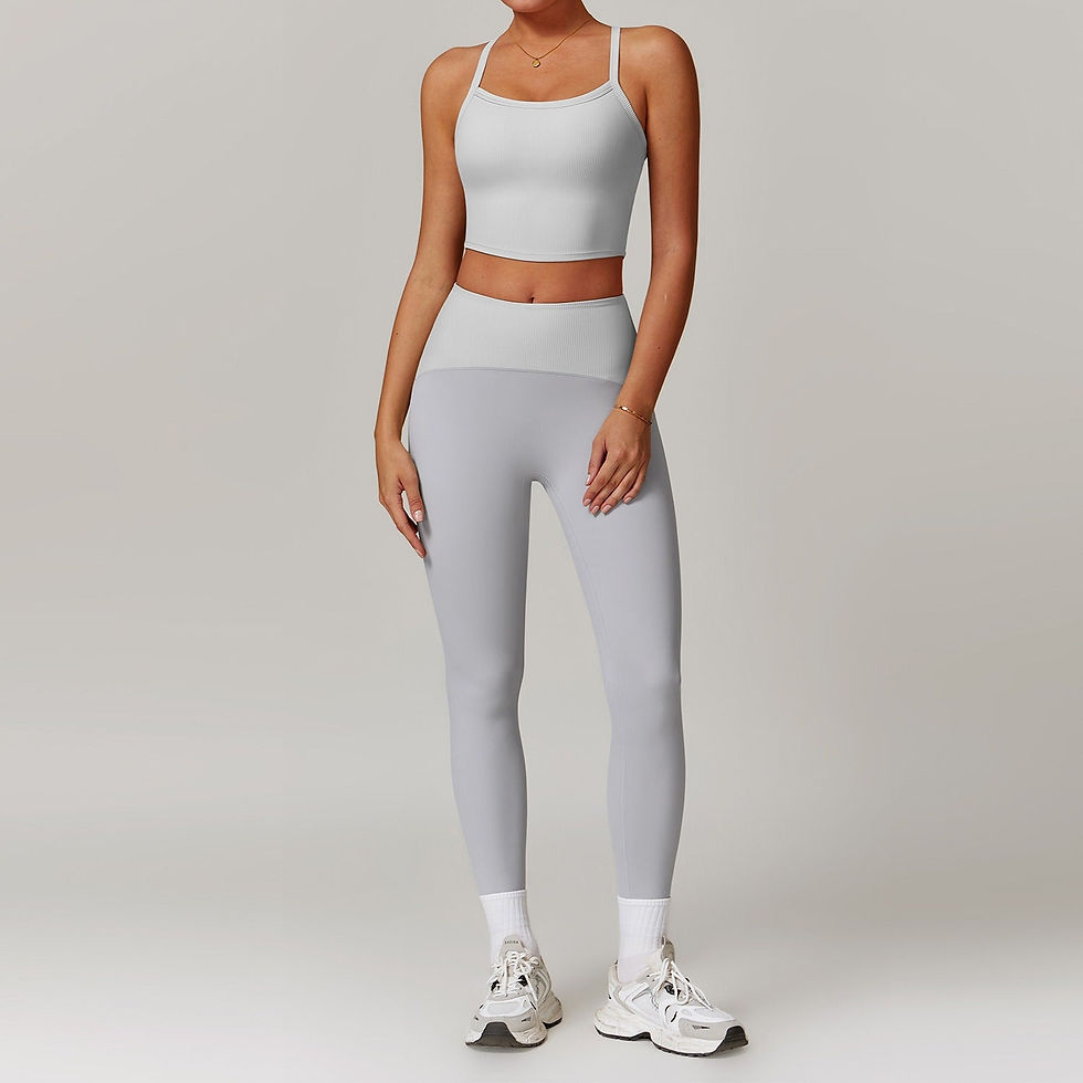 Thumbnail: Melina Micro Ribbed Bra Top