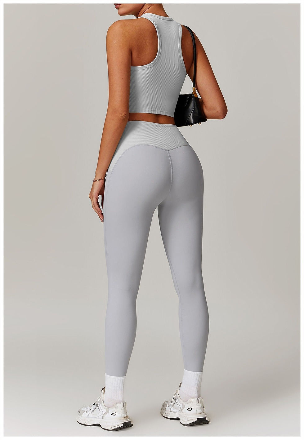 Thumbnail: Melina Micro Ribbed Crop Top