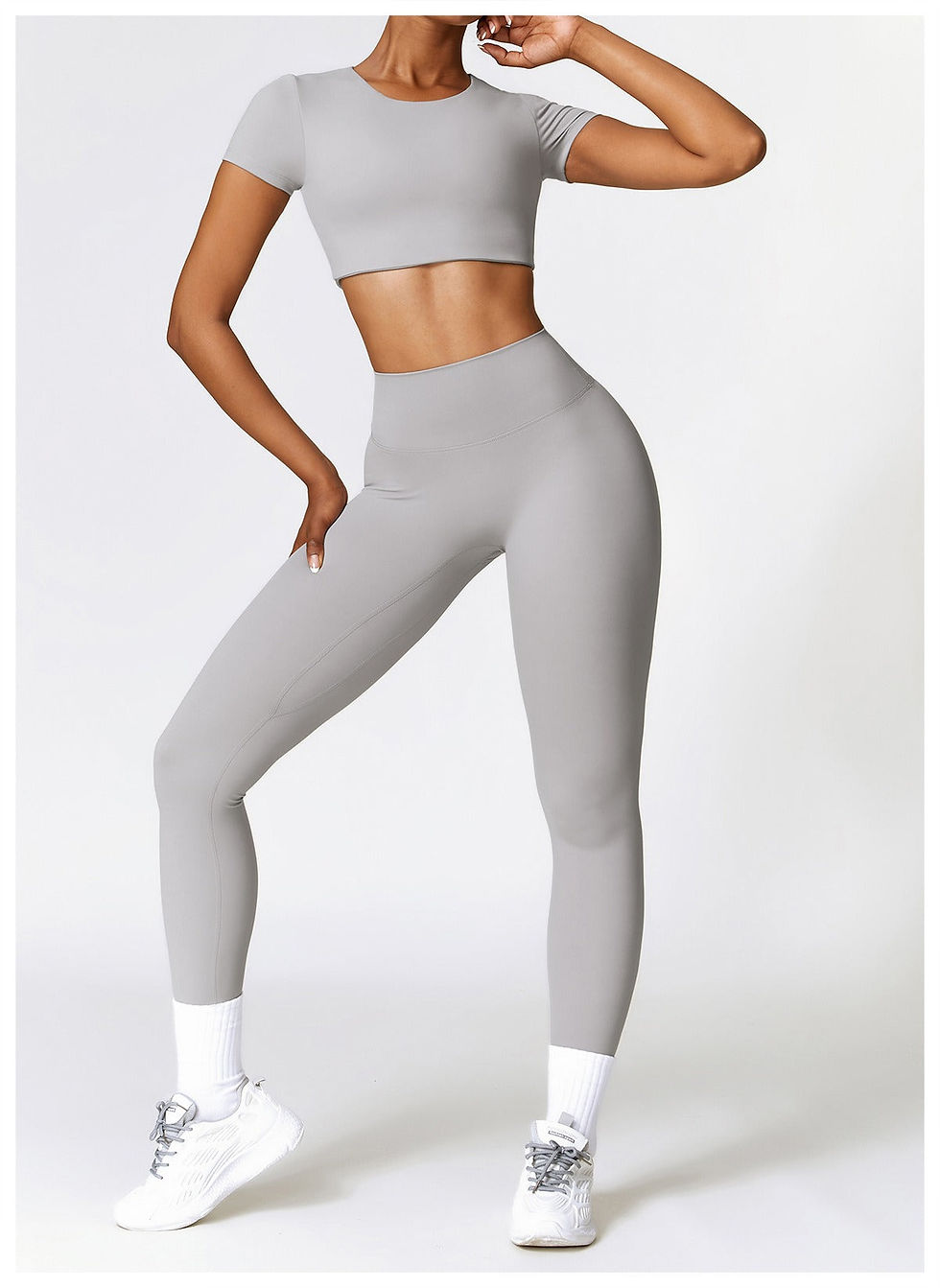 Thumbnail: Butter T-Sleeve Top & Leggings Set