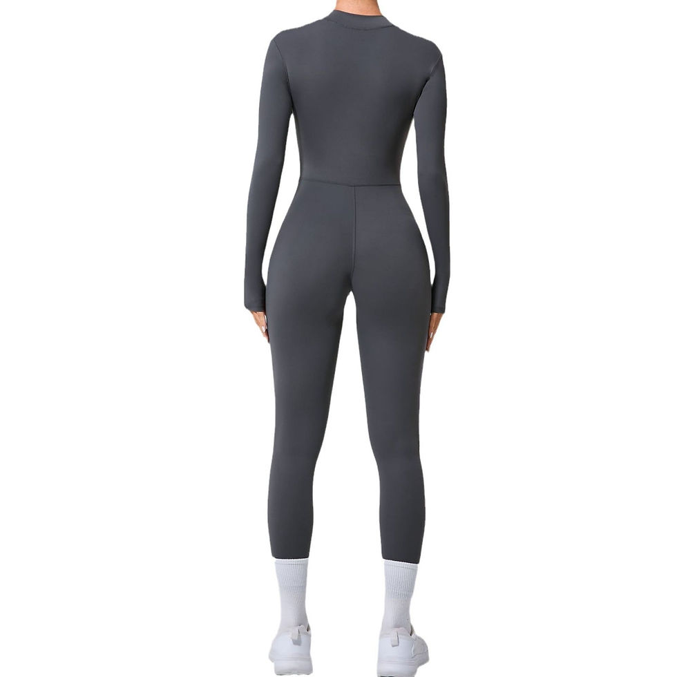 Thumbnail: Core Longsleeve Sculpt Jumpsuit