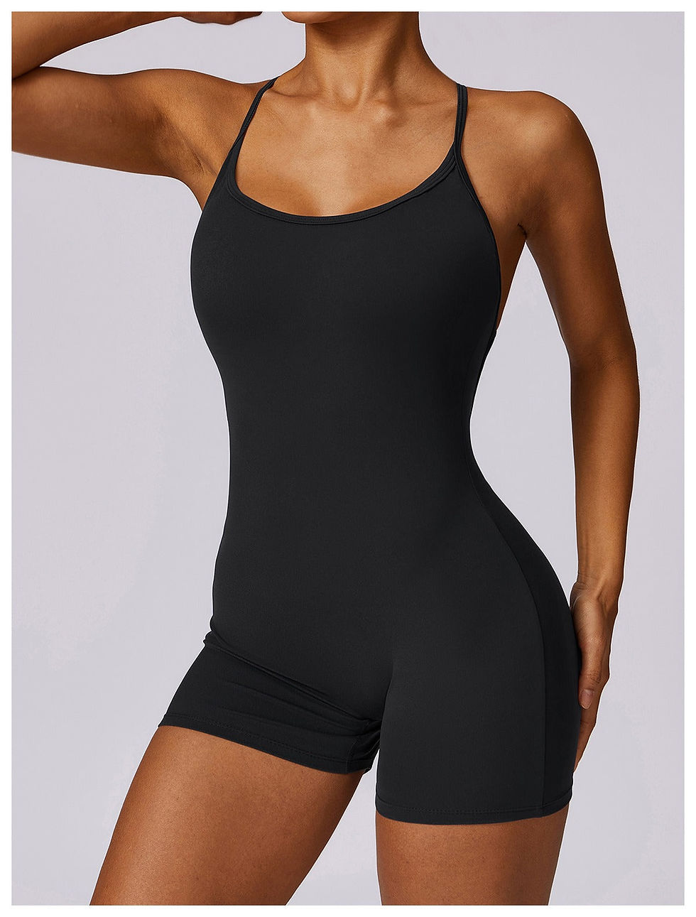 Thumbnail: Butter Scrunch Back Romper