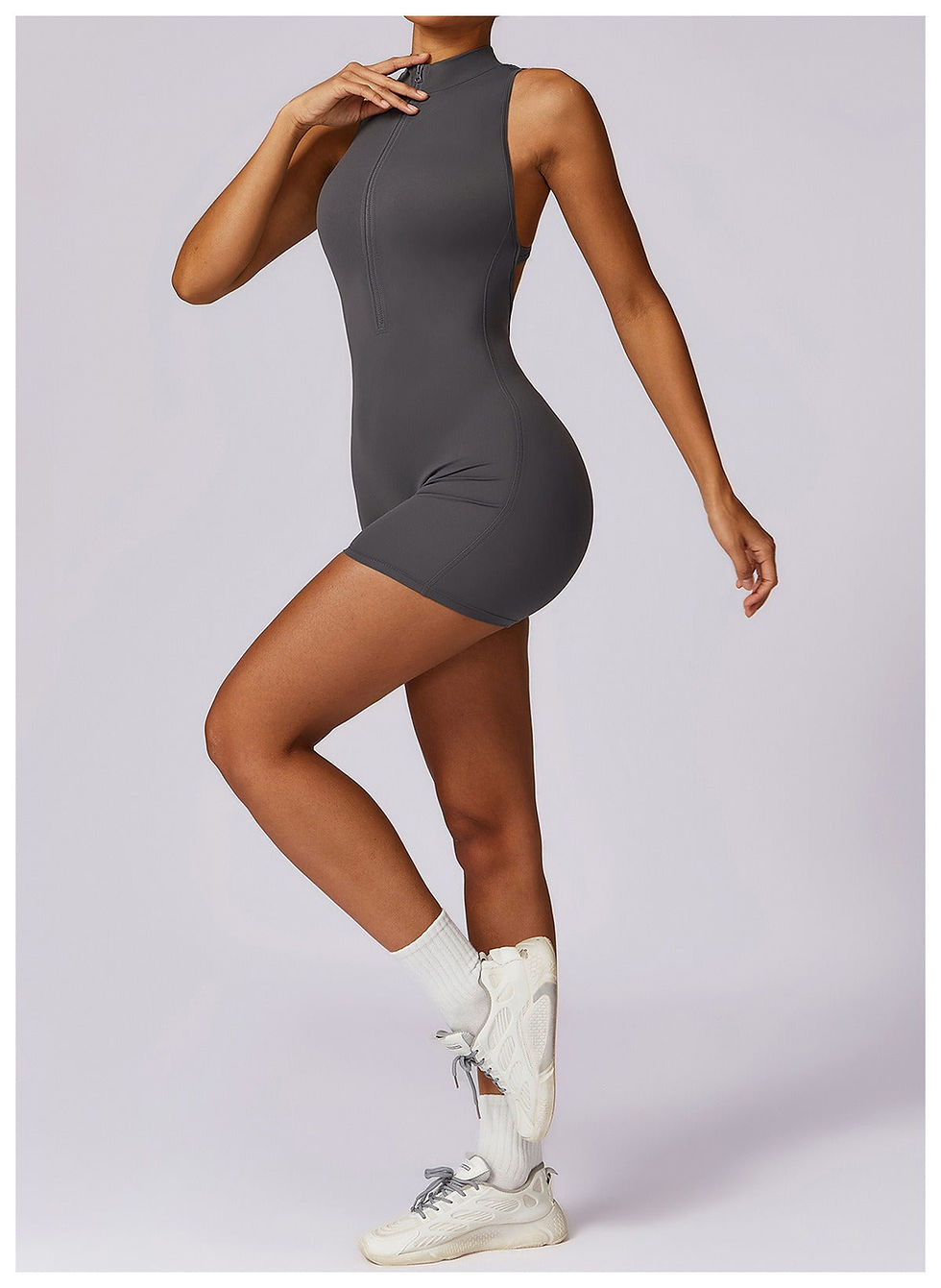 Thumbnail: Super Sculpt V Back Romper