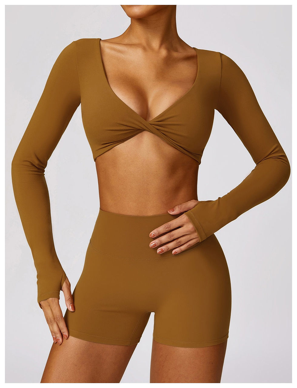 Thumbnail: Carrie Twist Top & Shorts Set