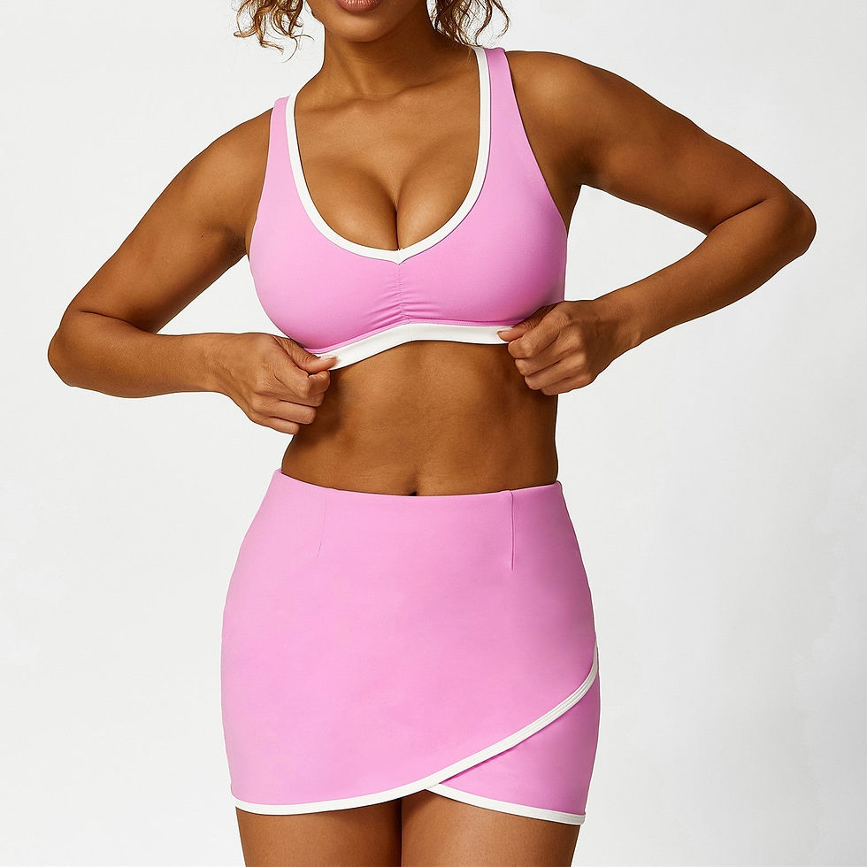 Thumbnail: Celeste Bra Top & Skort Set