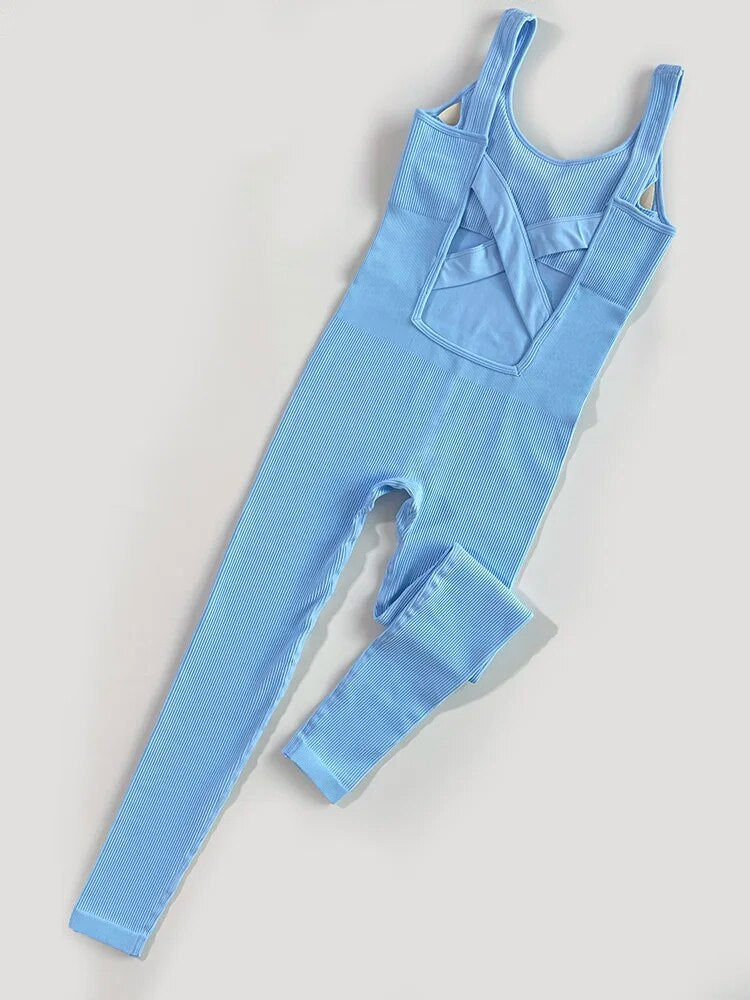 Thumbnail: Candy Cross Back Jumpsuit