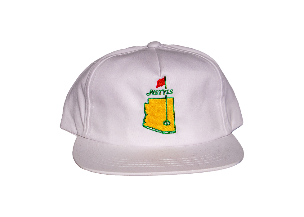 White 'Az Greens' Westyles Cap