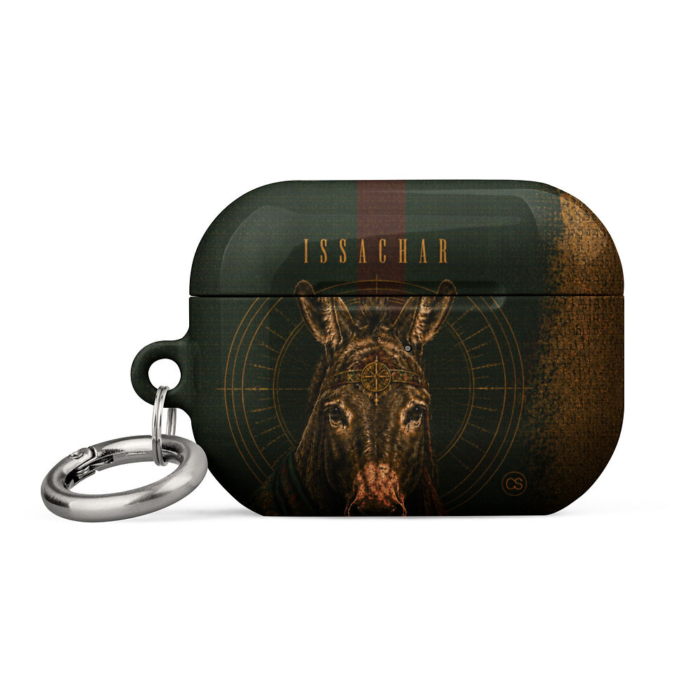 Miniatura: Issachar — Strong Donkey AirPods Case