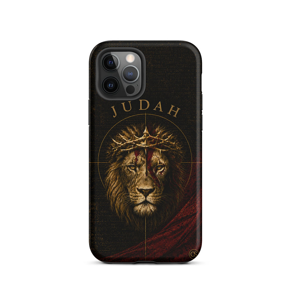 Miniatura: Judah — Lion iPhone Case