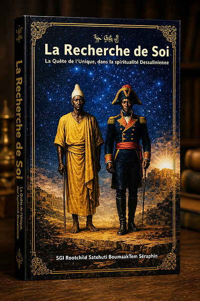 Le livre 'La Recherche de soi, La quête de l'unique dans la spiritualité Dessalinienne' écrit par Satehuti