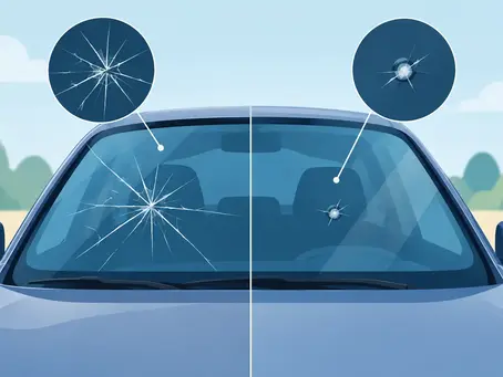 Windshield Cracks Versus Chips: What to Fix