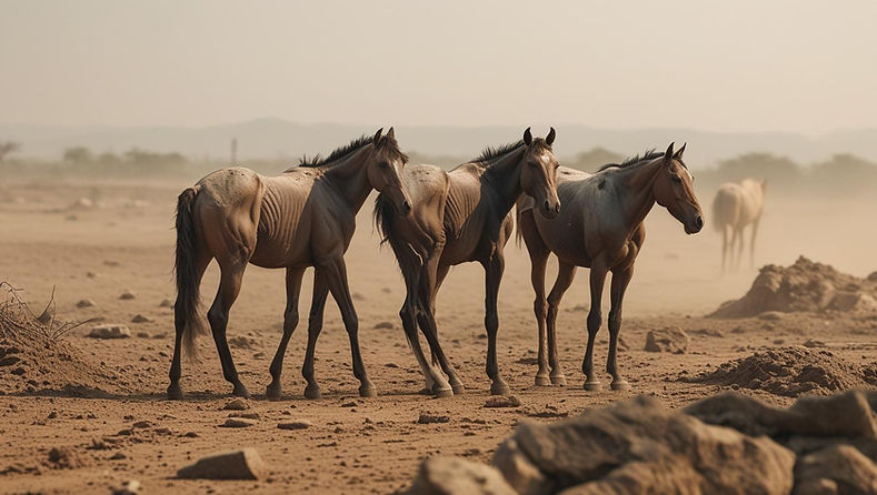 Create image header horses suffering in ghana.jpg