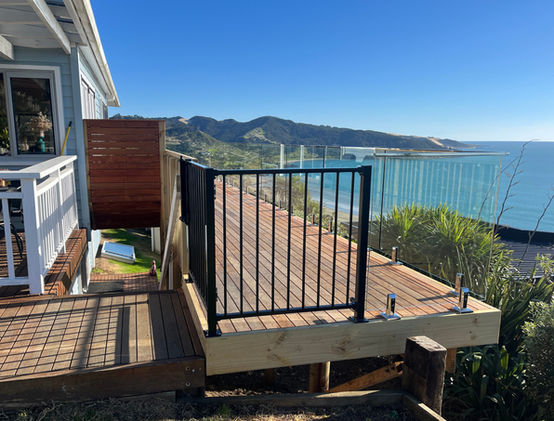 New Wooden Deck Ahipara