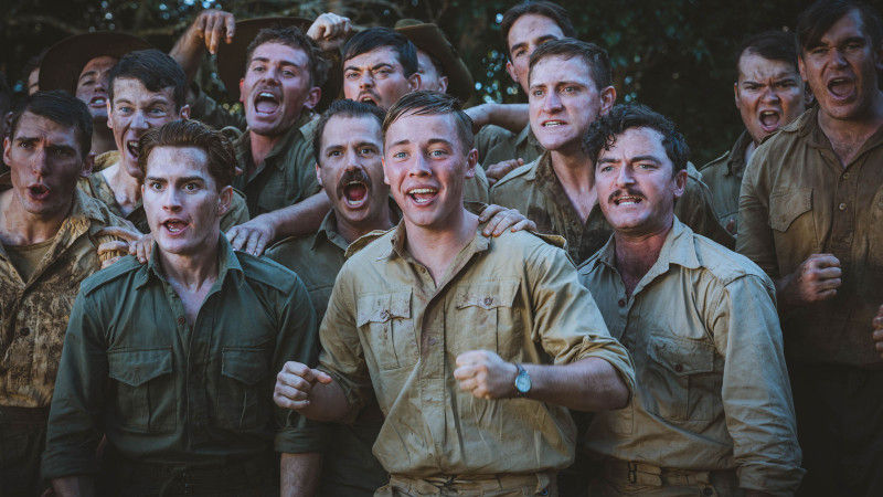 Who of our crew of motley soldiers will survive Shazza, the carnivorous threat to the HMAS Armidale's crew? (Image: MIFF)