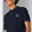Thumbnail: Solid Dark – Unisex Polo Shirt with Left Chest Logo (Multiple Colors Available)