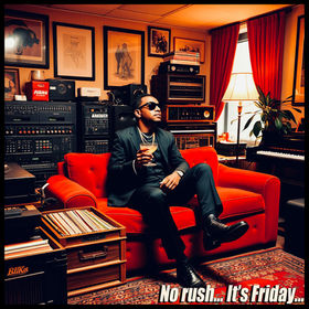 ASA Records Brandon Powell No rush it's Friday Album artwork Artist Supporting Artist Records