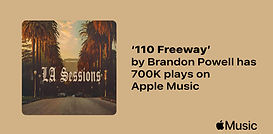 Brandon Powell, LA Sessions, Apple Music Promotion