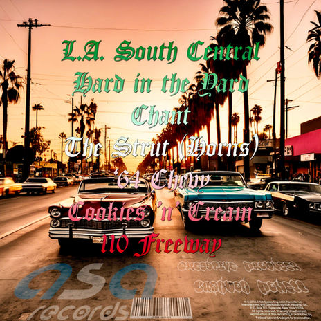 ASA Records Brandon Powell LA Sessions Album art work Artist Supporting Artist Records