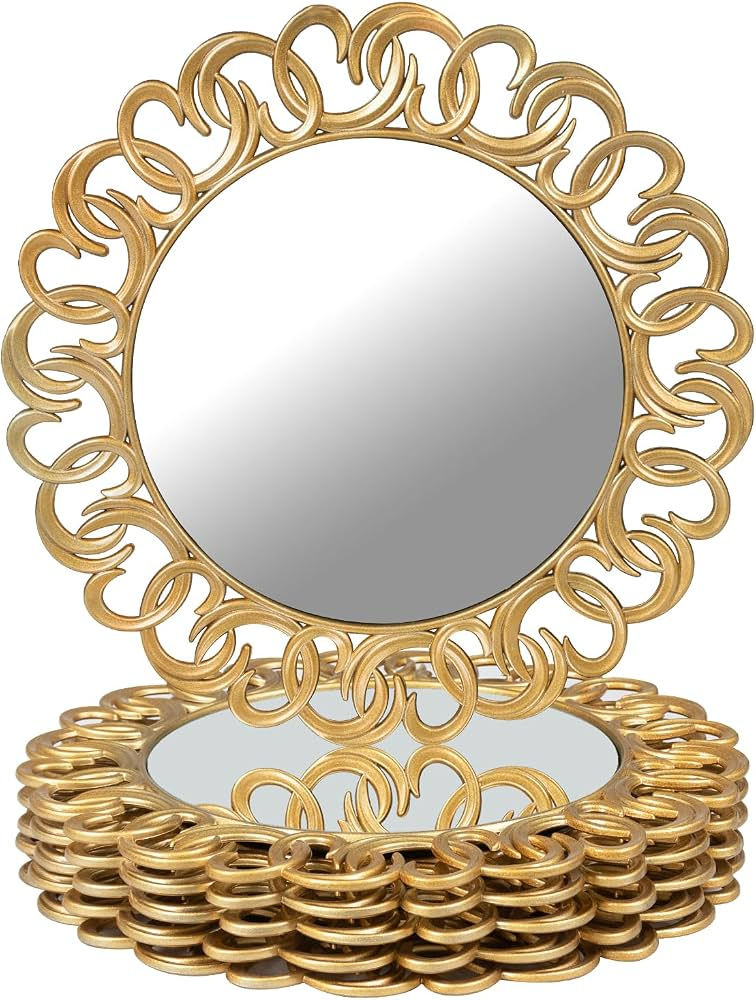 Gold Mirror Plate Chargers