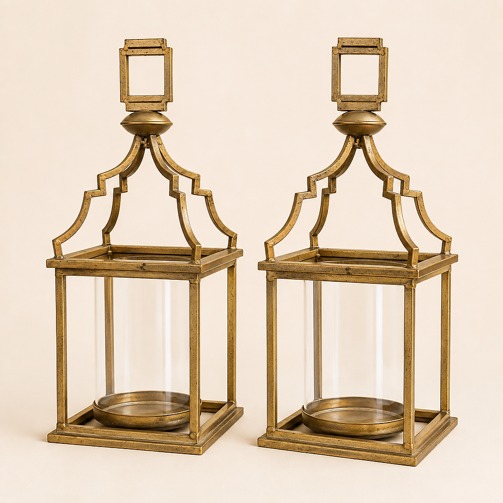 Brass Candle Cage