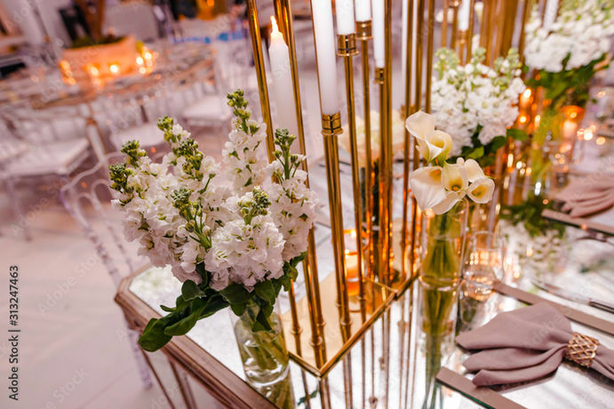 Candelabra Wedding Centerpiece