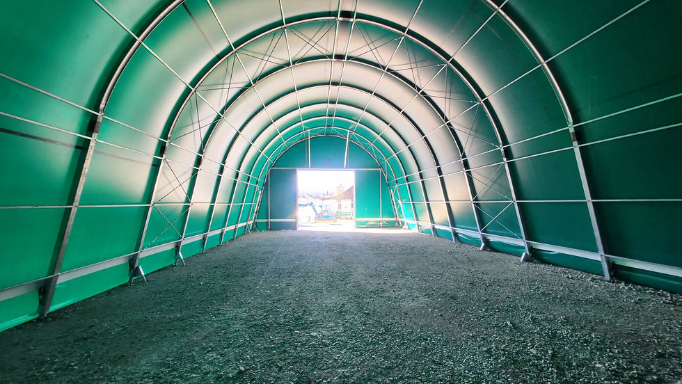 Thumbnail: Rundbogenhalle Modell AST-C TUNNEL 10.20m x 20m