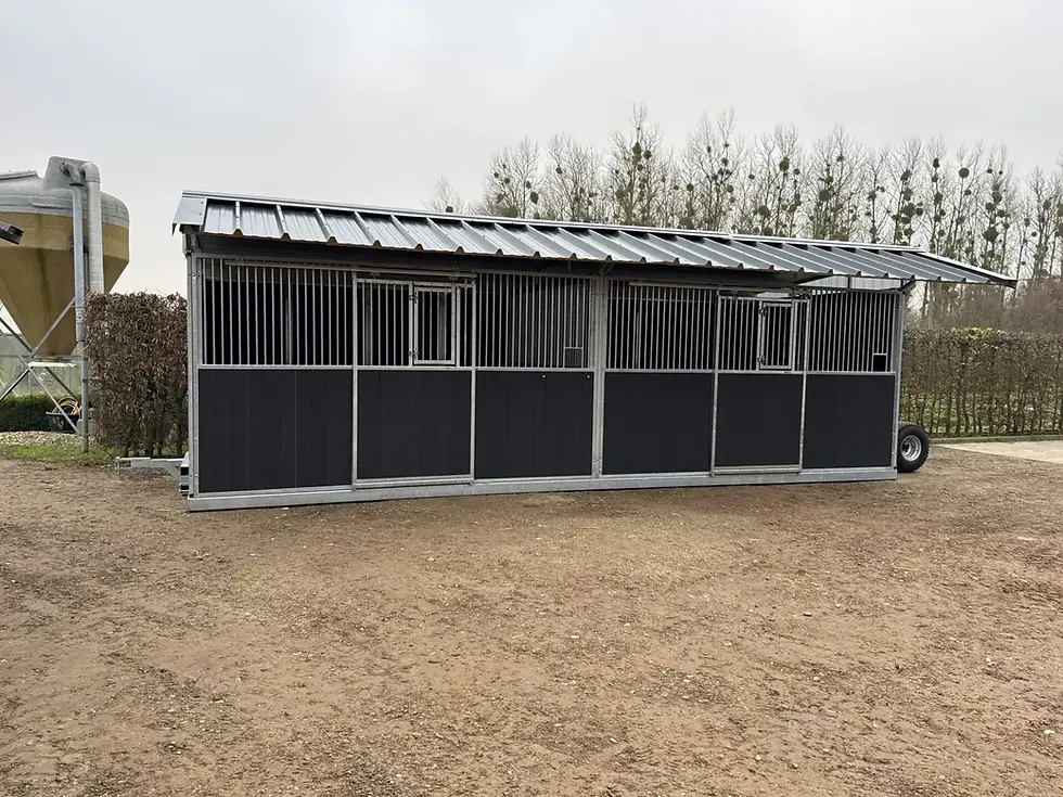 Mobiler  Pferdestall / Aussenstall / Unterstand für Pferde
