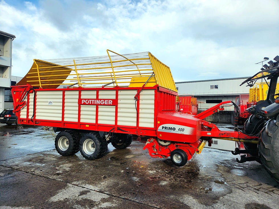 Thumbnail: Ladewagen Pöttinger Primo 400L Drucklufbremse