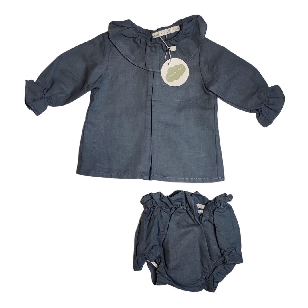 Luca & Luca Grey Shirt and Bloomers