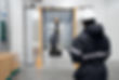 Staff worker control in freezing room or