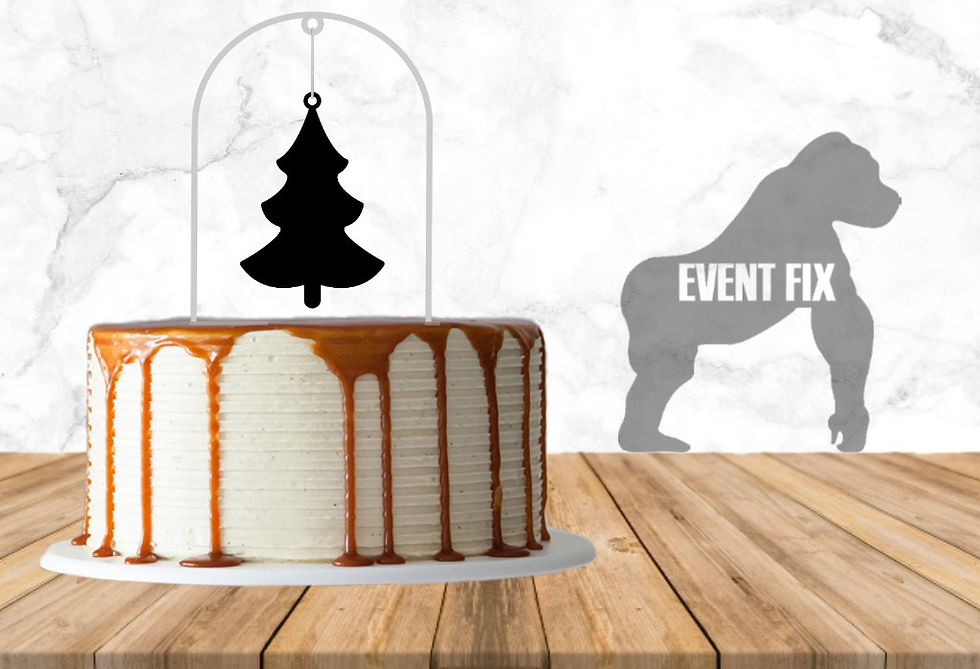 Customized cake topper