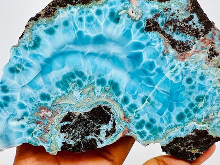 Larimar: The Rare Blue Gem of the Caribbean Sea and Its Spiritual Legacy