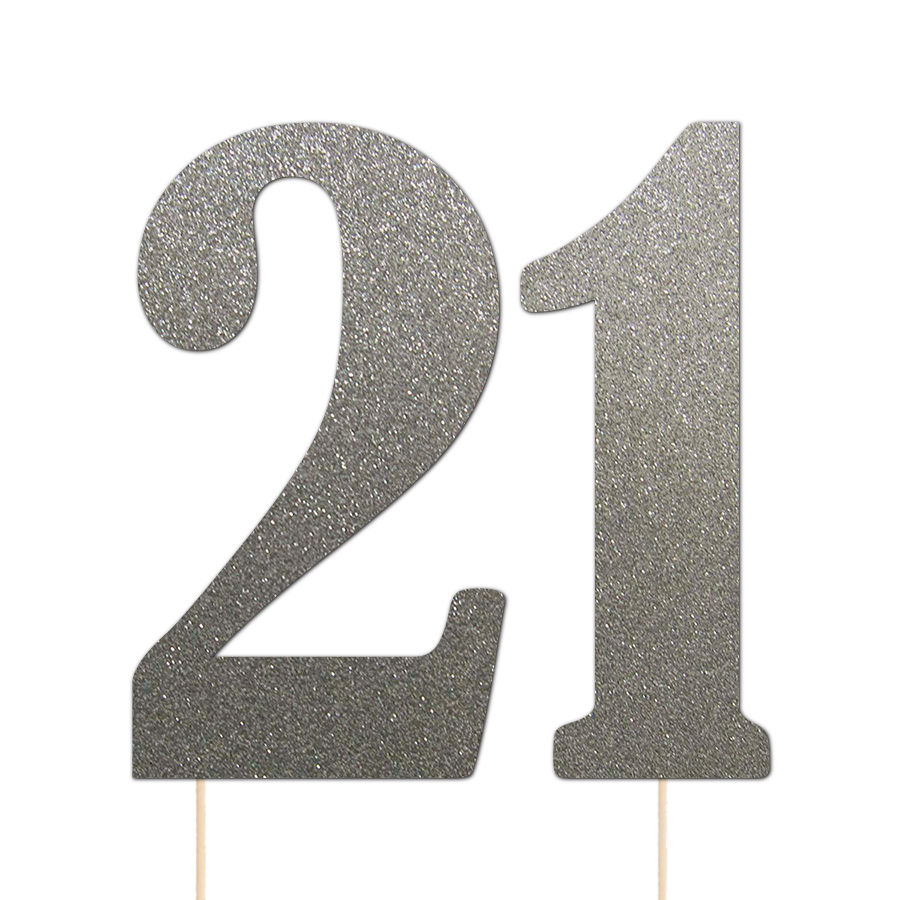 Thumbnail: 21 CAKE TOPPER TEMPLATE