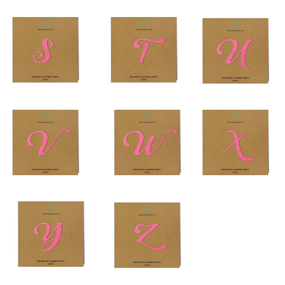 Thumbnail: SPELL YOUR OWN BUNTING TEMPLATE - VICTORIA