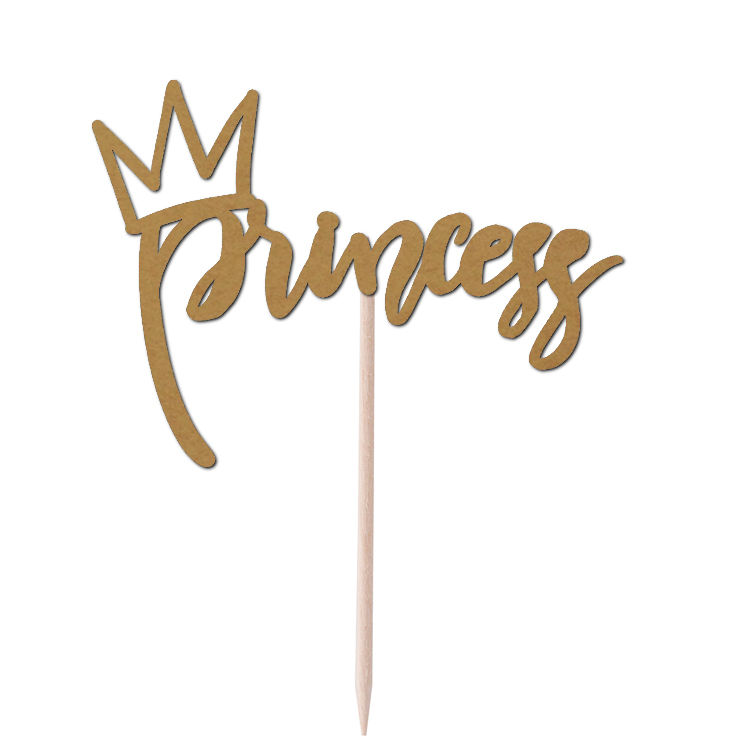 Thumbnail: Princess CupCake Topper Templates - Gracie
