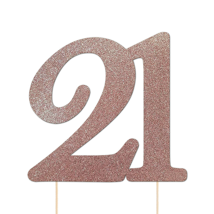 Thumbnail: 21 CAKE TOPPER TEMPLATE