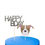 Thumbnail: DOG CAKE TOPPER TEMPLATE  PET BIRTHDAY TEMPLATE