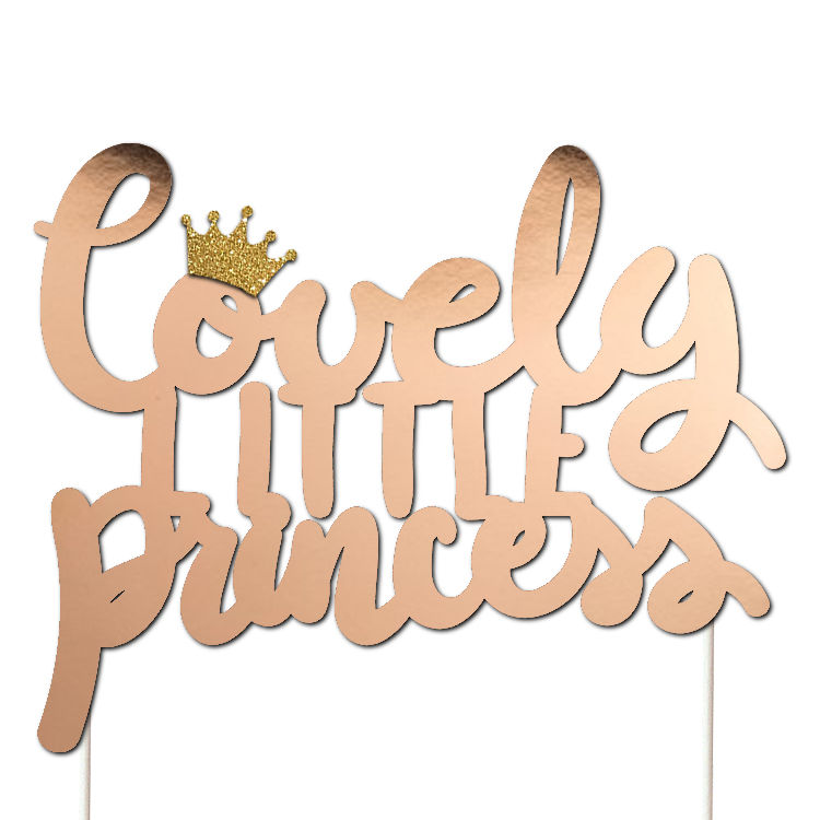 Miniatura: Cake Topper Template - Camille